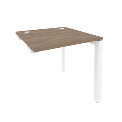 Стол-приставка на П-образном м/к к опорным элементам ОНИКС О.МП-СПР-0.8 Дуб Аризона/Белый / ONIX O.MP-SPR-0.8_0