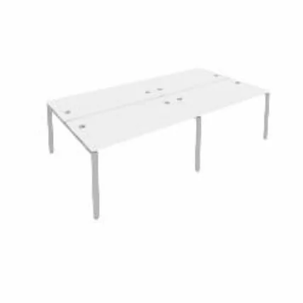 Рабочая станция на 4 раб.места Метал Сйстем Б.СМ-4.3 Белый/Серый / Metal System_0