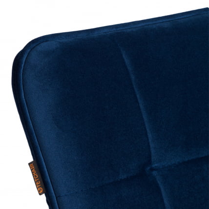 Стул обеденный Бари LT, велюр, Блуе (синий), 41х55х89 см / Bari Blue_8