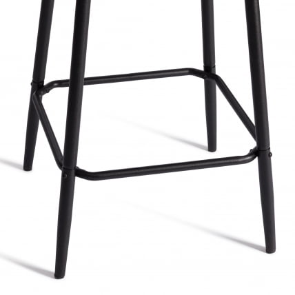 Полубарный стул Медео/Медео экокожа , черный, 42х56х102 см / Medeo/Медео_10