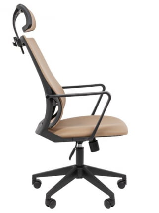 Кресло руководителя Чаирман 545 экокожа Бежевый / Chairman_2