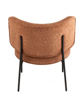 Кресло Дистриcт Лоунге букле Терракотовый / District Lounge_3