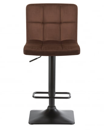 Стул барный ДОБРИН ДОМИНИC Шоколадный велюр МДЖ9-111 / DOBRIN DOMINIC MJ9-111_5