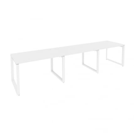 Рабочая станция на О-образном м/к ОНИКС О.МО-РС-3.2.8 Белый Бриллиант / ONIX O.MO-RS-3.2.8_0