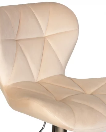 Стул барный ДОБРИН БАРНИ Бежевый велюр МДЖ9-10 / DOBRIN BARNY MJ9-10_6
