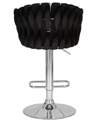 Стул барный ДОБРИН МАРCЕЛ Черный велюр МДЖ9-101 / DOBRIN MARCEL MJ9-101_4