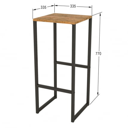 Табурет Хайбол Дуб американский_1