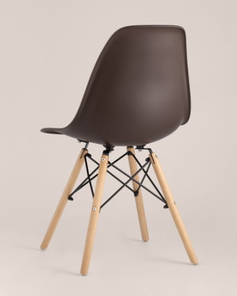Стул Еамес ДСВ Коричневый / Eames DSW_1