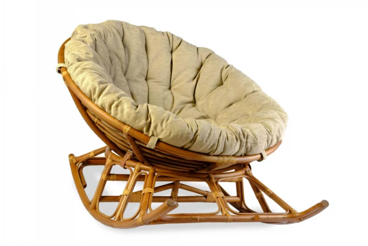 Кресло-качалка Папасан 23/01Д миндаль матовый / 23/01D_0