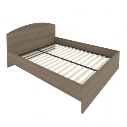 Кровать с ортопедическим основанием и изголовьем ЛИГХТ С-КИ-160 Вяз Благородный / LIGHT_0