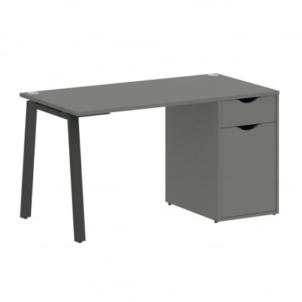 Стол письменный ХОМЕ ОФФИCЕ ВР.СП-3-138.1.А Металлик/Антрацит металл / HOME OFFICE VR.SP-3-138.1.A_0