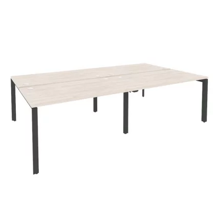 Рабочая станция на П-образном м/к ОНИКС О.МП-Д.РС-4.3.8 Денвер Светлый/Антрацит / ONIX O.MP-D.RS-4.3.8_0