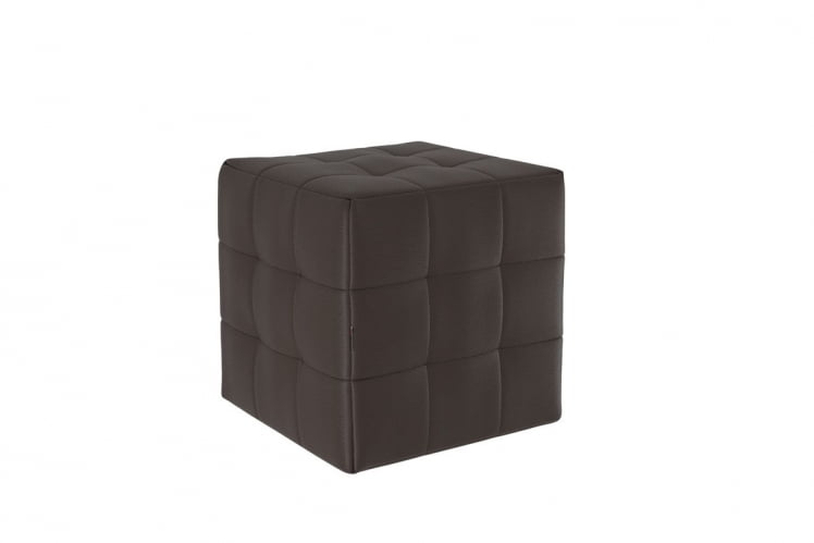 Пуф Рубик ПМ-003.1 шоколад (экокожа) / PM-003.1_0