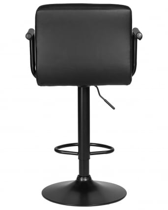 Стул барный ДОБРИН КРУГЕР АРМ БЛАCК (черный) / DOBRIN KRUGER ARM BLACK_4