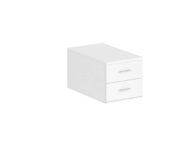 Подвесная тумба с 2 ящиками Сигма СГ.537.ВХ.ВХ Белый / Sigma SG.537.WH.WH_0