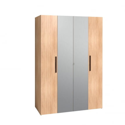 Шкаф для одежды и белья БАУХАУС 9 Дуб Сонома (спальня) / BAUHAUS_0
