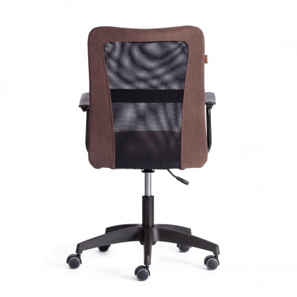 Кресло СТАФФ СТАФФ флок/ткань, коричневый/черный, 6/В-11 / STAFF STAFF 6/W-11_3