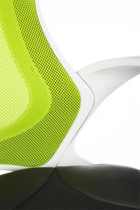 Кресло офисное Тесла CКС0398Х01 Вхите греен / CX0398H01 White green_8