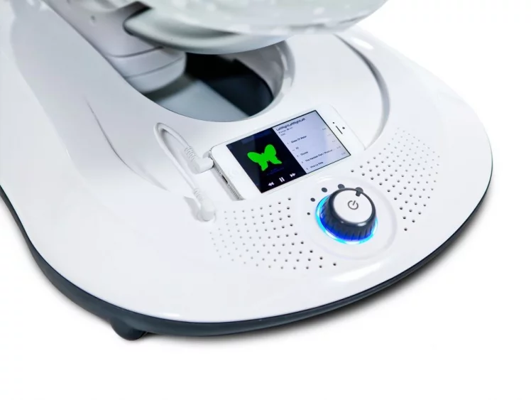 Электронное кресло-качалка 4Момс РокаРу (РоcкаРоо) Графитовый меш / 4Moms (RockaRoo)_2