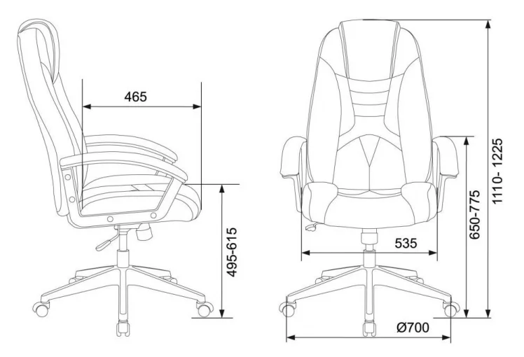 Кресло игровое Зомбие 8 Йеллов / Zombie Yellow_6