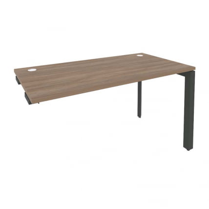 Стол-приставка на П-образном м/к к опорным элементам ОНИКС О.МП-СПР-3.7 Дуб Аризона/Антрацит / ONIX O.MP-SPR-3.7_0