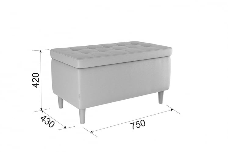 Пуф Чарли ПМ-004.1 шоколад (экокожа) / PM-004.1_4