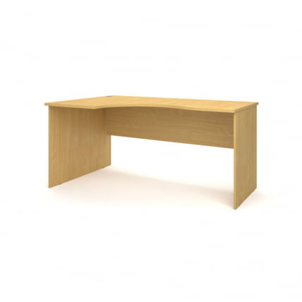 Стол компьютерный угловой Р.СКУ-14 (левый) Дуб Сонома светлый_0