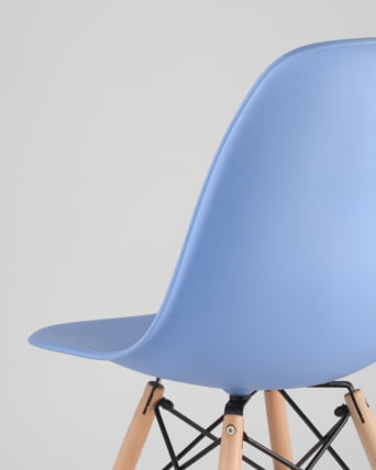 Стул Еамес ДСВ Голубой / Eames DSW_6