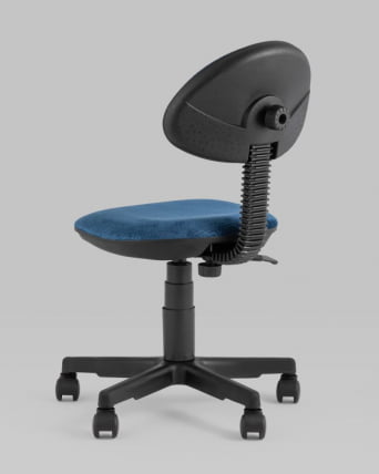 Кресло компьютерное детское УМКА Геометрия синий_5