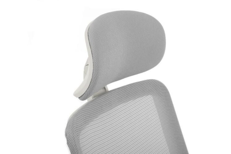 Кресло Ворк W-218C ВХИТЕ Светло-серый / Work WHITE_6