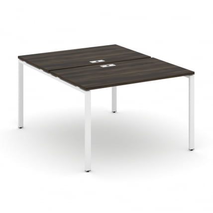 Рабочая станция двухсторонняя на 2 места CОНCЕПТ CН.ДРС-002 Дуб Мали Белый / CONCEPT CN.DRS-002_0