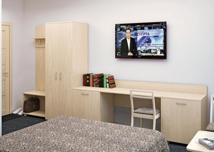 Вешалка с багажницей ЛИГХТ С-ВБ-80 Клен / LIGHT_1