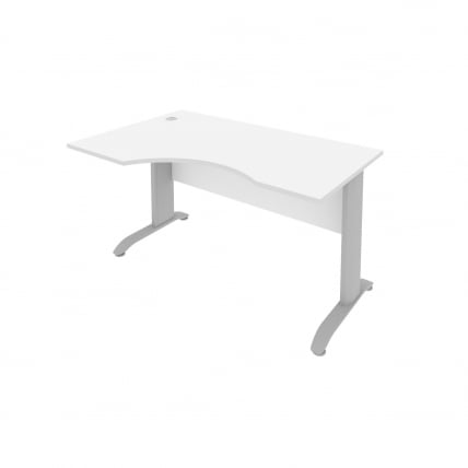 Стол криволинейный левый Рива ПЛ.СА-2 Л Белый / Riva_0