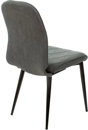 Стулья для кухни Бюрократ КФ-3 Серый Алфа 44 2 шт. / KF-3 Alfa_4