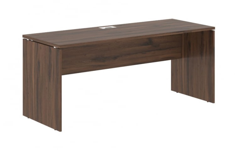 Стол письменный ЕДИС ЕДСТ 1767 Дуб Денвер темный Белый / EDIS EDST_0