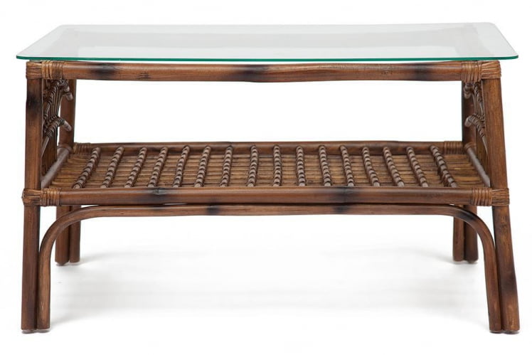 Столик кофейный Сеcрет Де Маисон Каванто натуральный ротанг, 83*53*47 см, коричневый античный / Бровн Антикуе / Secret De Maison Kavanto Brown Antique_1