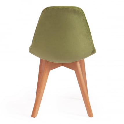 Стул CИНДЙ СОФТ (мод. C1021Ф1) Зеленый (ХЛР 54)/натуральный / CINDY SOFT (mod. C1021F1) (HLR_3