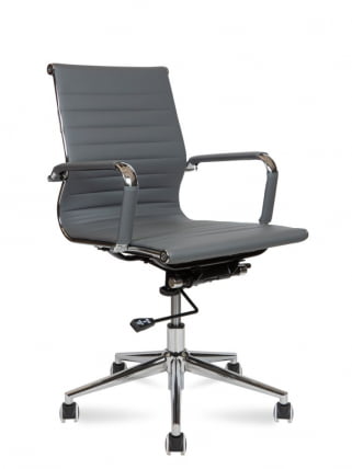 Кресло офисное Техно ЛБ Серый / LB_0