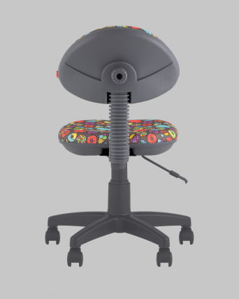 Кресло компьютерное детское УМКА свеетс серый пластик / sweets_7