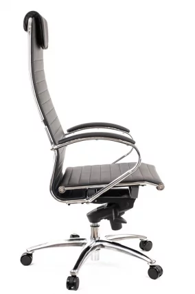 Кресло руководителя Деко экокожа Черный / Deco_1