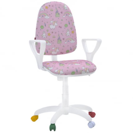 Кресло Престиж КИДС Белый каркас Мороженки / KIDS_0