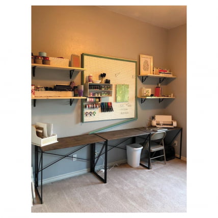 Стол на металлокаркасе БРАБИКС ЛОФТ CД-002 Мореный дуб / BRABIX LOFT CD-002_11