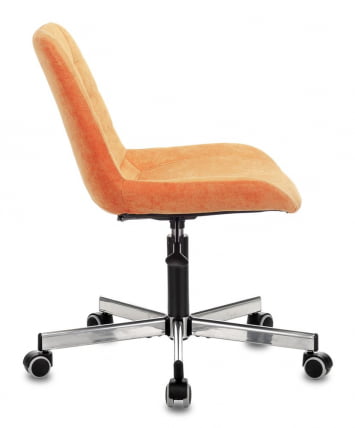 Кресло для оператора Бюрократ CХ-350М Оранжевый Велвет 72 / CH-350M Velvet_2