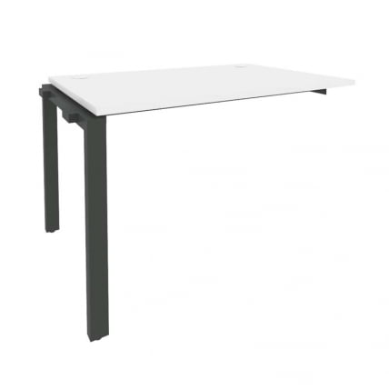 Наборный элемент рабочей станции на П-образном м/к ОНИКС О.МП-1.НРС-2.8 Белый Бриллиант/Антрацит / ONIX O.MP-1.NRS-2.8_0