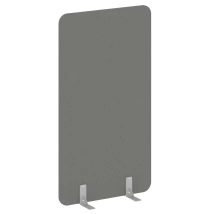 Перегородки на металлических опорах на фетровых подпятниках Р-лине ДП.Ф-100-180 Металлик / R-line DP.F-100-180_0