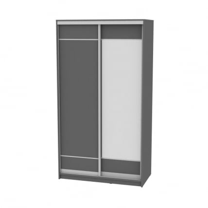 Шкаф-купе Б-230х120х60-3(Графит-Д7Д8) / B-230х120х60-3(Графит-D7D8)_0