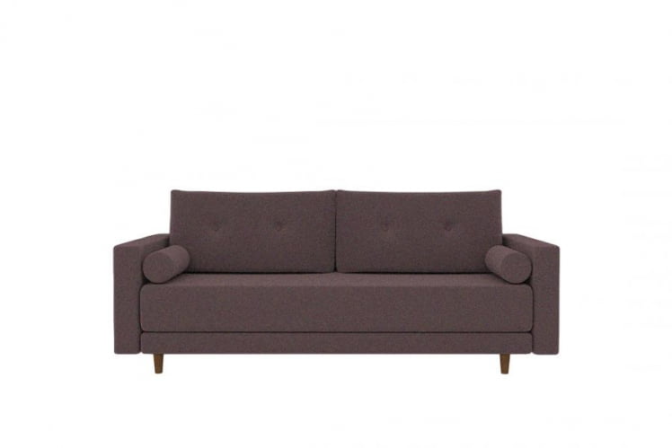 Диван прямой Санднес (Берхоусе) Цвет фасада: Кофе рогожка; Тип: Прямой; Материал фасада: Микророгожка / (Berhouse)_0