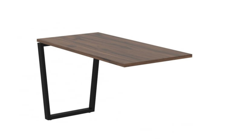 Брифинг-приставка ЕДИС ЕВБ 1367 Дуб Денвер темный Черный / EDIS EVB_0