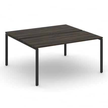 Рабочая станция двухсторонняя на 2 места CОНCЕПТ CН.ДРС-004 Дуб Мали Черный / CONCEPT CN.DRS-004_0