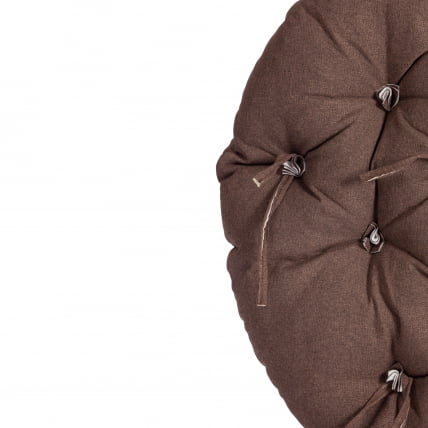 Кресло CЛОУДЕ рогожка/металл, 97х98х90-96см, коричневый, 3М7-147 / CLOUDE_9